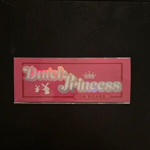 Dutch Bros passenger princess limited edition magnet